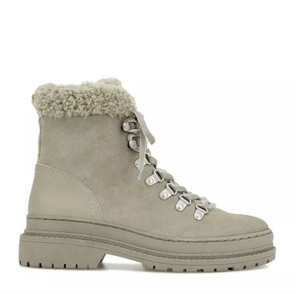 Splendid Women's Yvonne Faux Fur Trim Booties - Picture 5 of 8